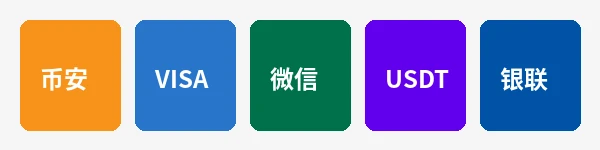 vodka bet支持的支付方式图标